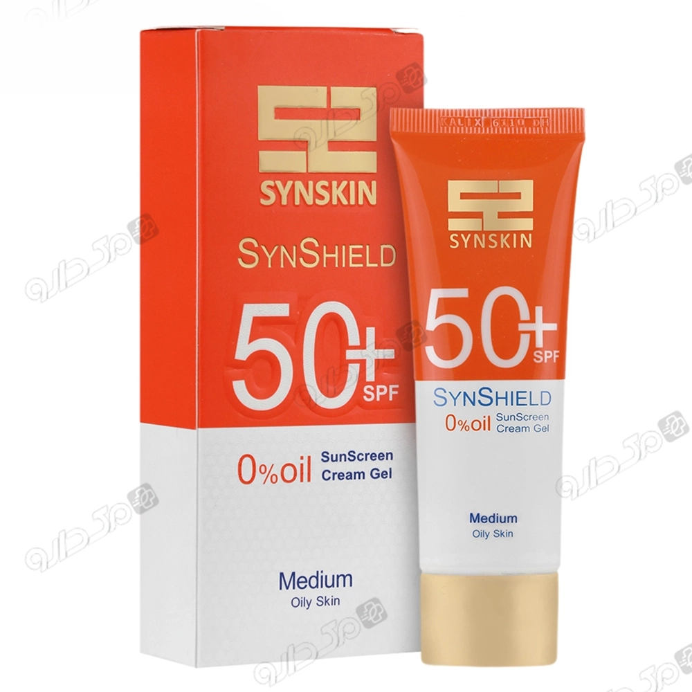 ژل کرم ضد آفتاب فاقد چربی SPF50 رنگ مدیوم ساین اسکین